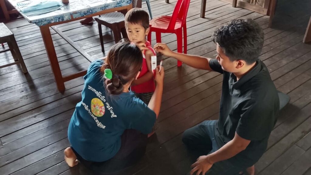 Volunteer Supervision Conducted in Marming and Sharkhumdam Villages