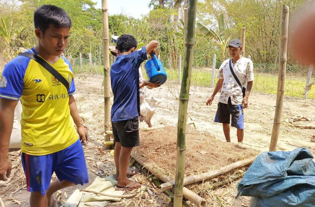 Farmers Begin practicing Farming Techniques
